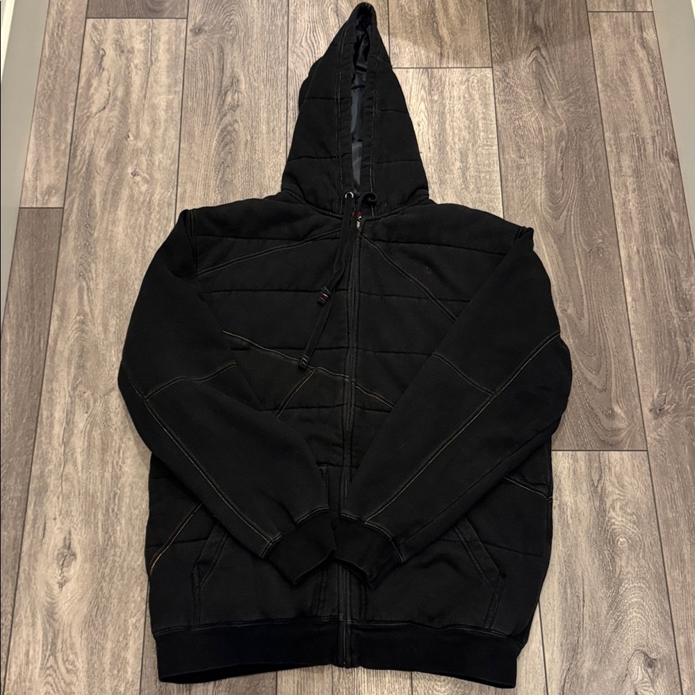 Matix Asher quilted zip hoodie L - Picture 11 of 16